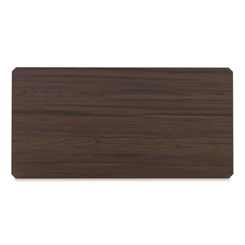 Signature Design by Ashley Bandyn Contemporary Occasional Table Set with Steel Legs, Set of 3, Dark Brown & Metallic