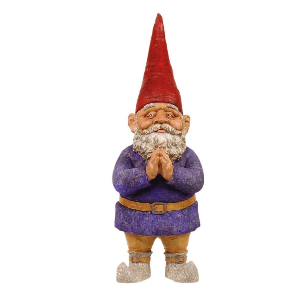 HomeStyles Old World Gnomes Mordecai Praying Hands Gnome Garden Statue