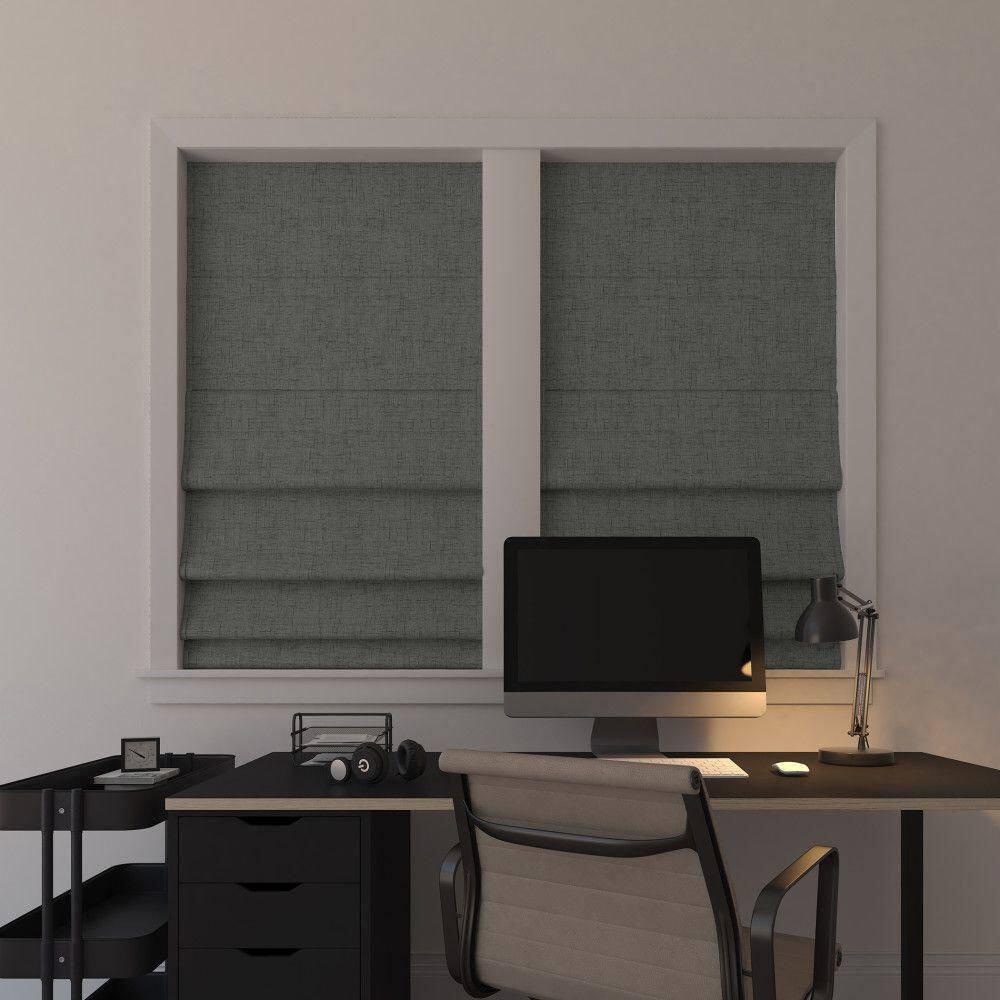 Sun Zero Sun Zero Thermal 100% Blackout Cordless Roman Shade