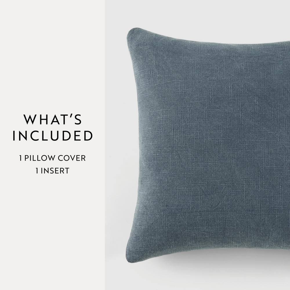 Becky Cameron Solid Cotton Throw Pillow