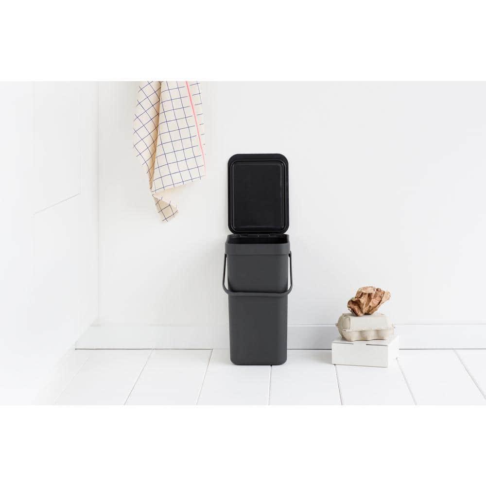 Brabantia Sort & Go Plastic Recycling Bin, 3.2 Gallon
