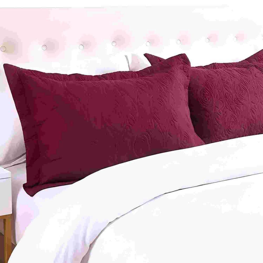 MarCielo P-solid Shams Pillow Sham (Set of 2)