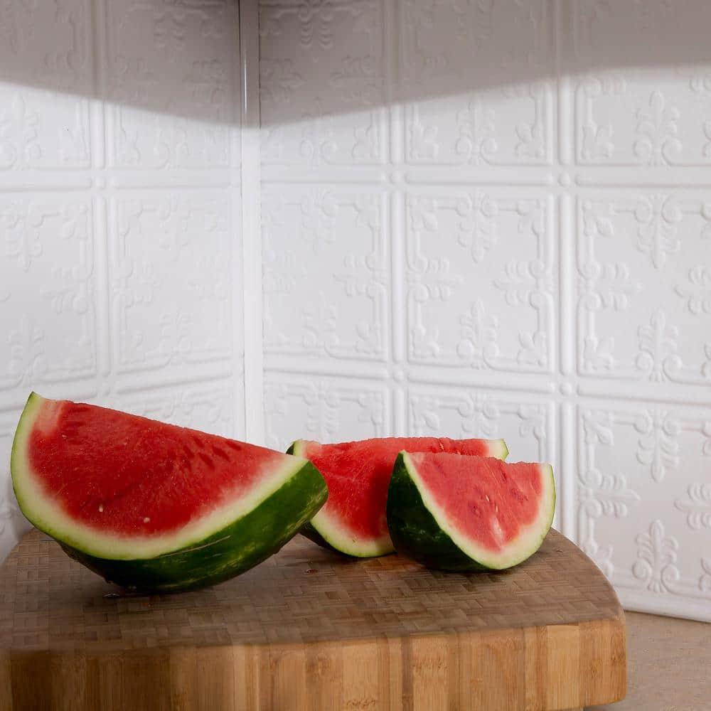 FASÄDE Traditional Style/Pattern 10 Decorative Vinyl Backsplash 15 sq ft Kit