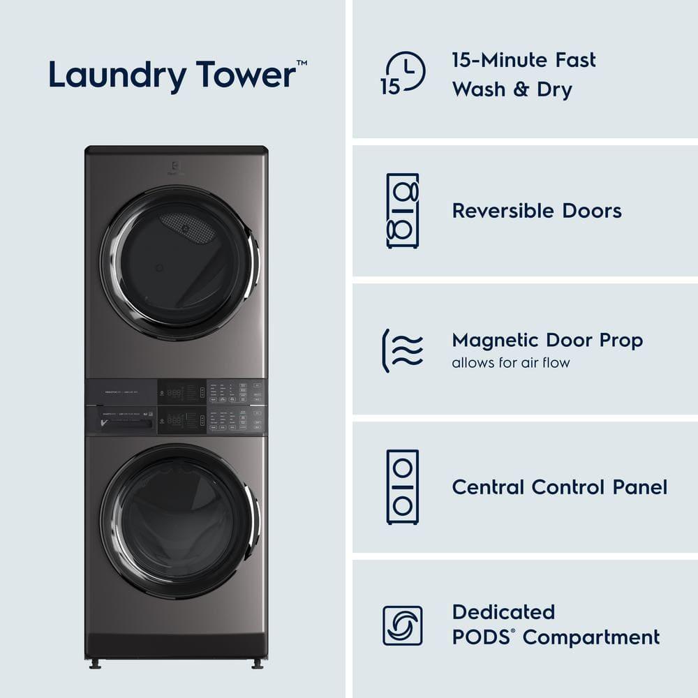 Electrolux 4.5 cu ft Titanium Electric Dryer