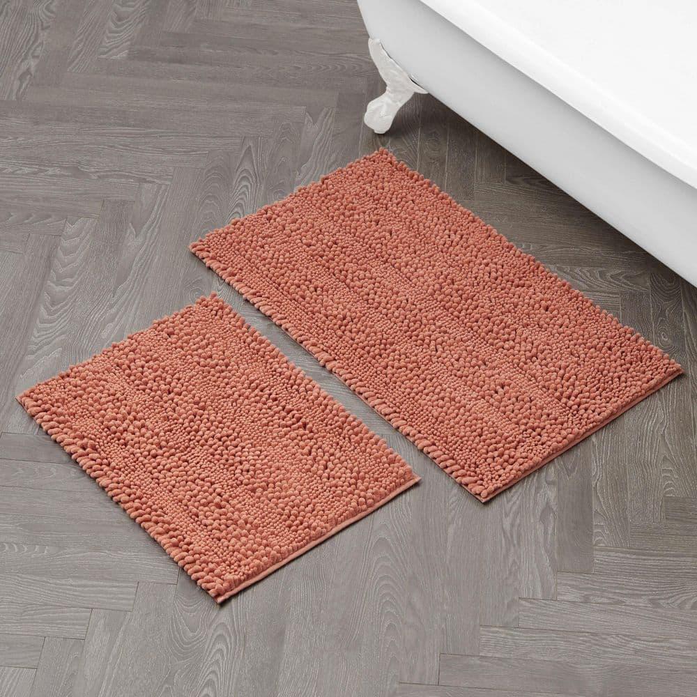 Laura Ashley Laura Ashley Astor Chenille 2 Pieces Non-Slip Bath Mat