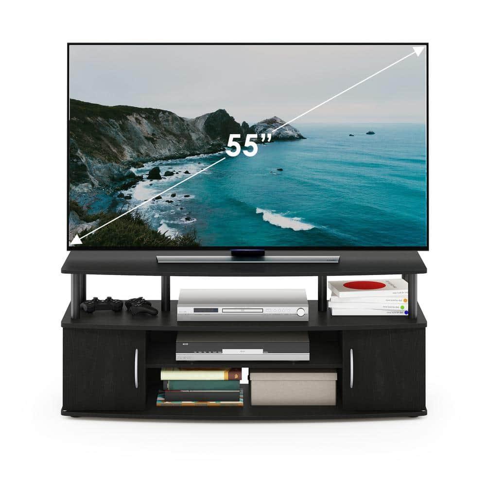 Furinno  Large Entertainment Center Hold Up To 50 in. TV