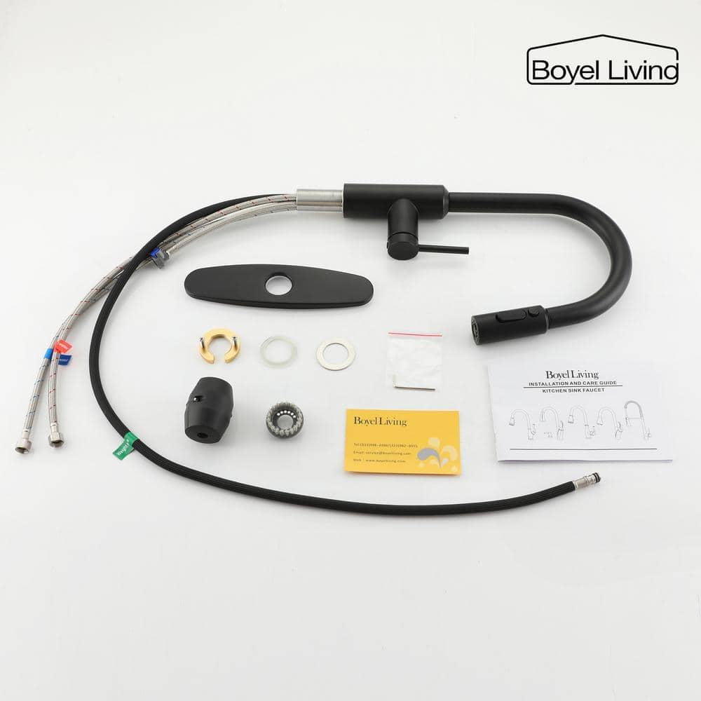 Boyel Living BL-APS244-MB Boyel Living Kitchen Faucet