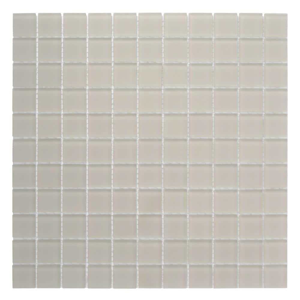 Apollo Tile 11.8" X 11.8" Matte Finished Glass Mosaic Tile