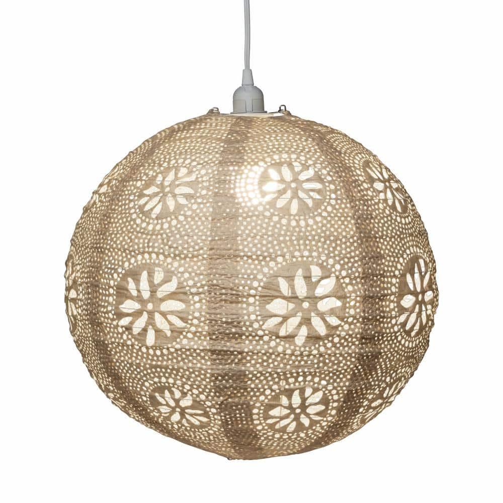 18'' Plug-in Outdoor Hanging Light
