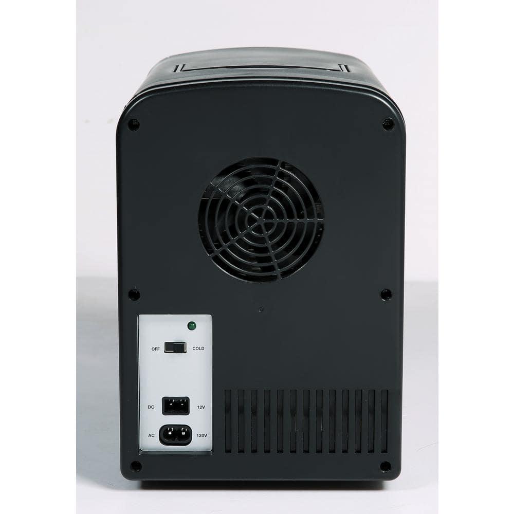 Frigidaire, 6 Can/4L Mini Personal Retro Fridge Cooler, EFMIS229, Black