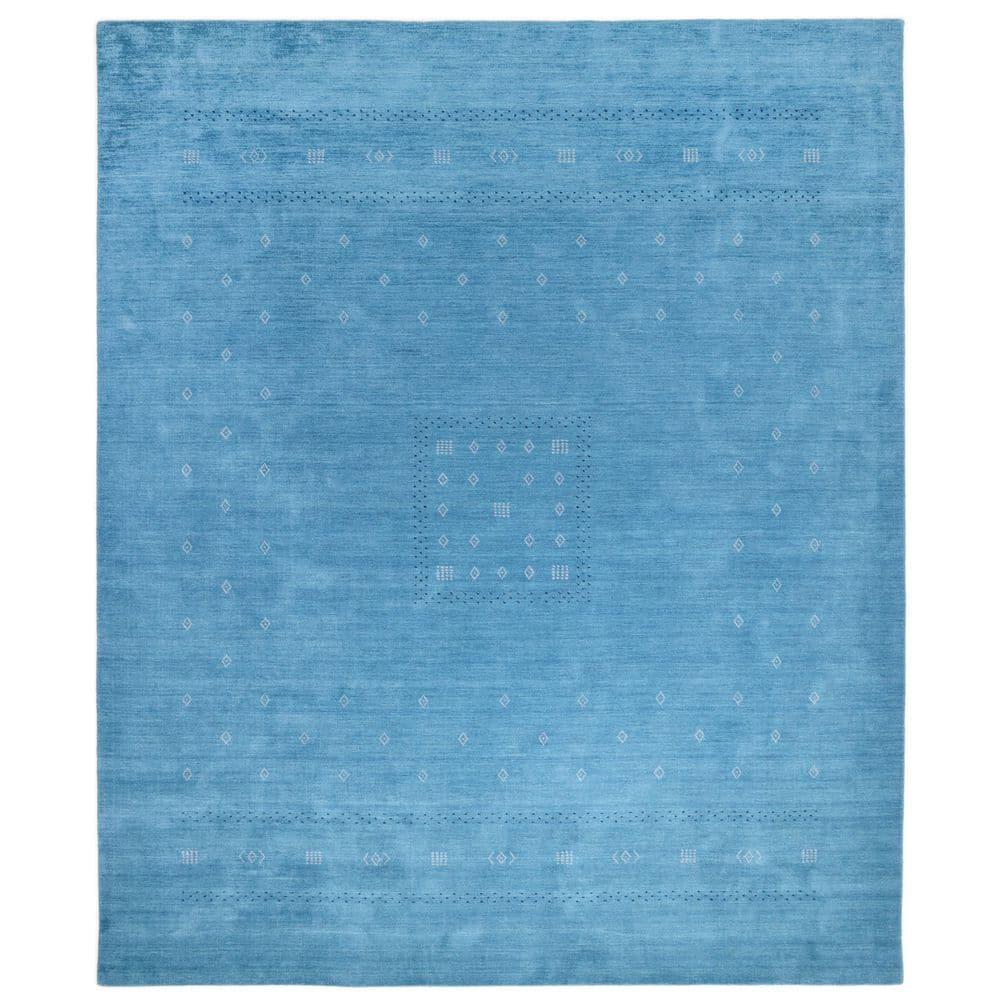 Cyrena Hand-Loomed Wool Rug - Sapphire / 6' x 9'