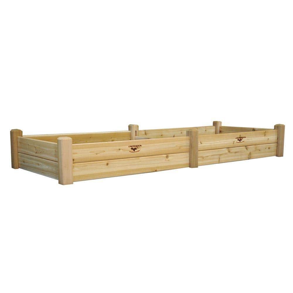 Gronomics RGB 34-95 Unfinished 34 x 95 x 13 in. Raised Garden Bed