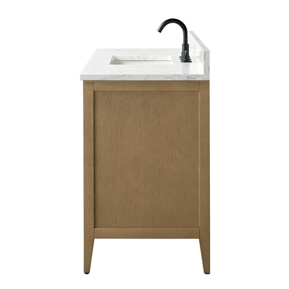 48'' Single Bathroom Vanity with Engineered Marble Top
