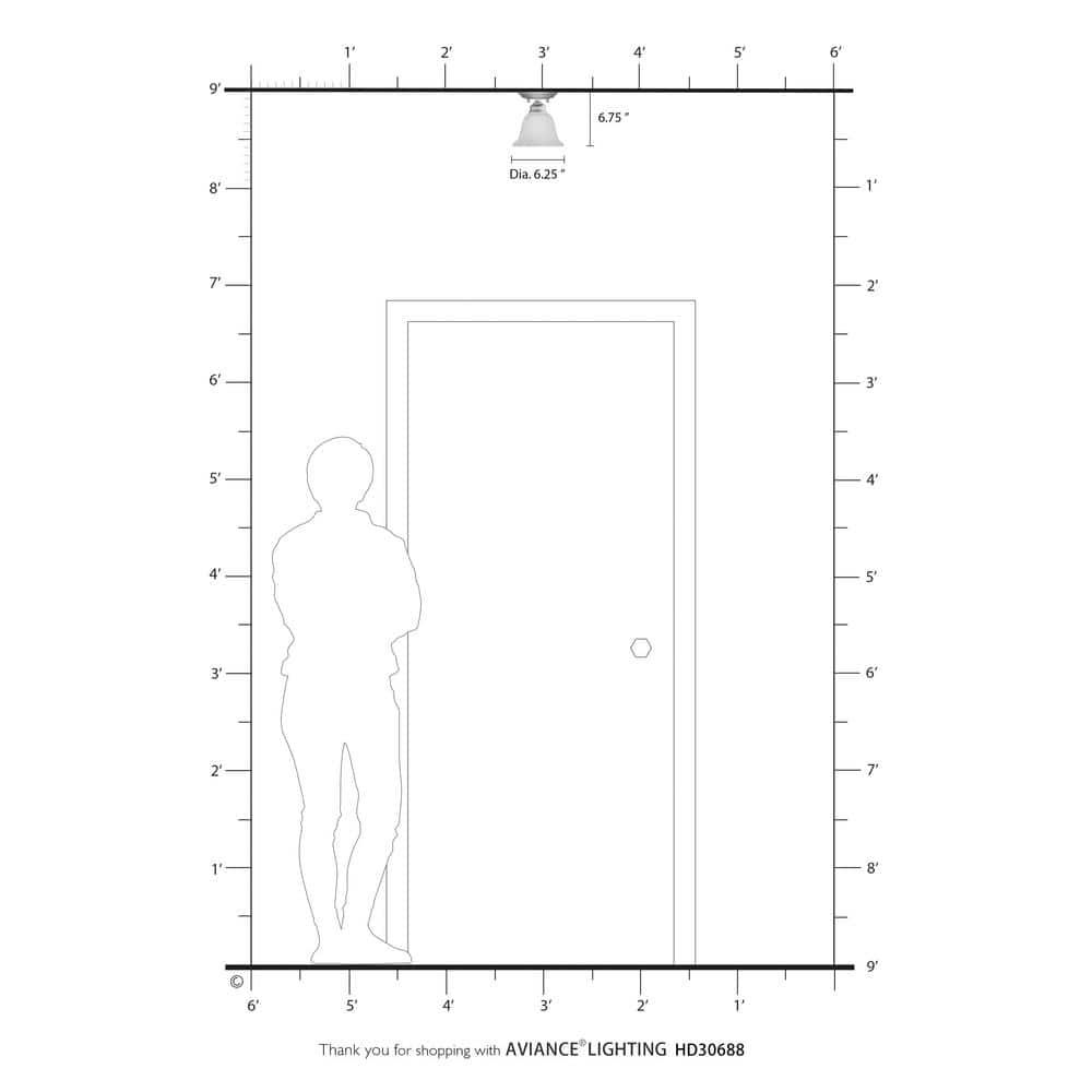 Livex Lighting Essex 1 - Light Flush Mount in  Antique Brass