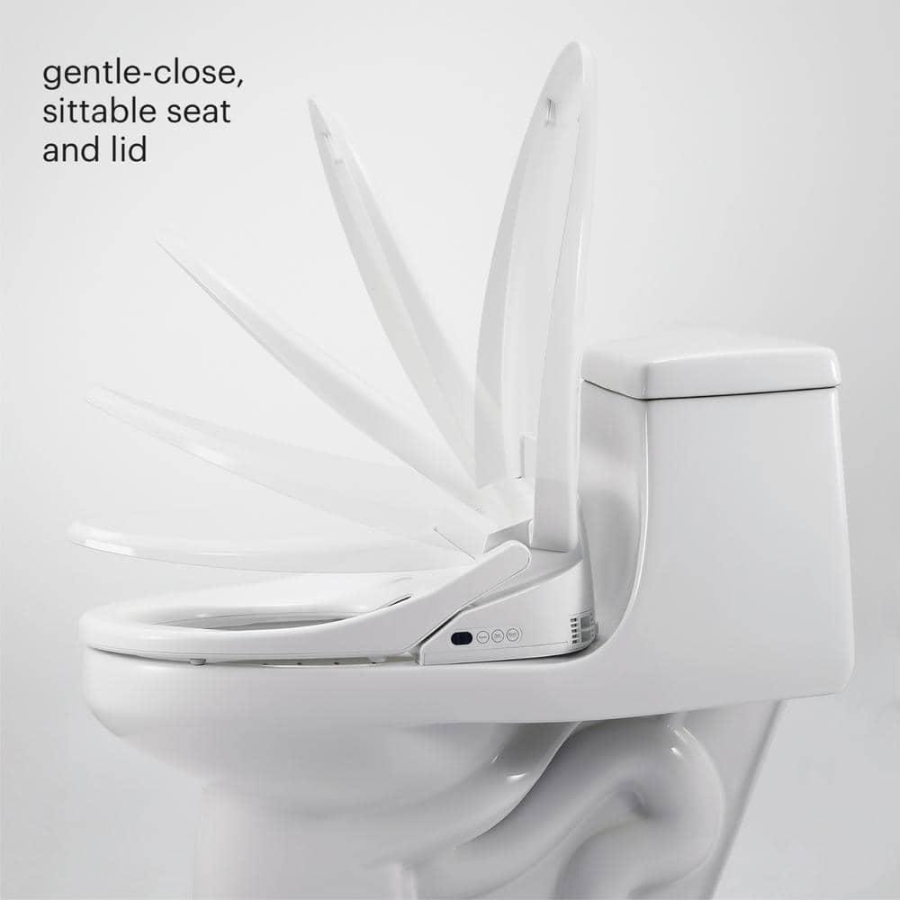 Brondell S1400-RW Swash 1400 Luxury Bidet Toilet Seat Round