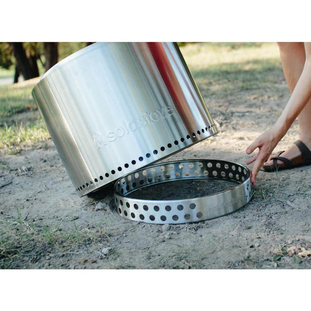 Ranger Stand Stainless Steel Fire Pit Accessory Ranger Fireplace Tools for Firepits and Fire Pits Outdoor Prefect for Your Outdoor Fireplace