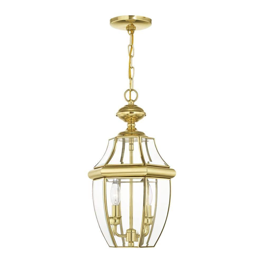 Livex Lighting Monterey 2 - Light Pendant in  Polished Brass