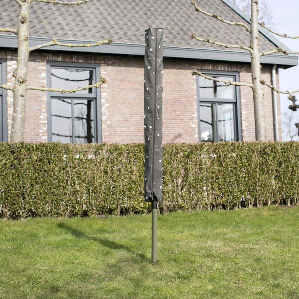 Speckle Black Weather Resistant Outdoor Clothesline Cover