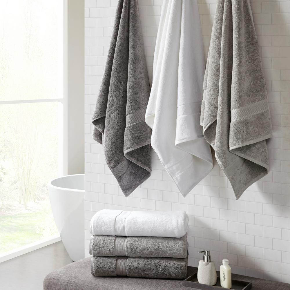 Madison Park Signature 800GSM 100% Cotton Bath Sheet 2 Piece Set (Set of 2)