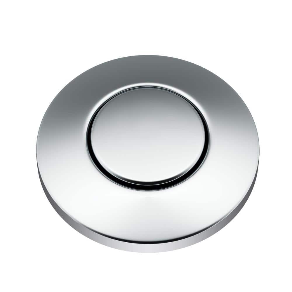 Kraus KRAUS Garbage Disposal Air Switch Kit with Push Button, AC Adapter, Power Cord, and Air Tube Included