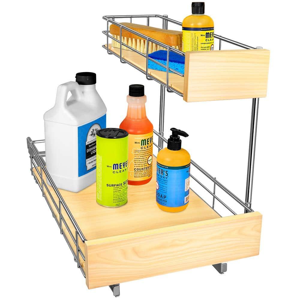 LYNK PROFESSIONAL LYNK PROFESSIONAL® Select™ Slide Out Under Sink Kitchen Cabinet Organizer 11.5"W x 18"D, Wood