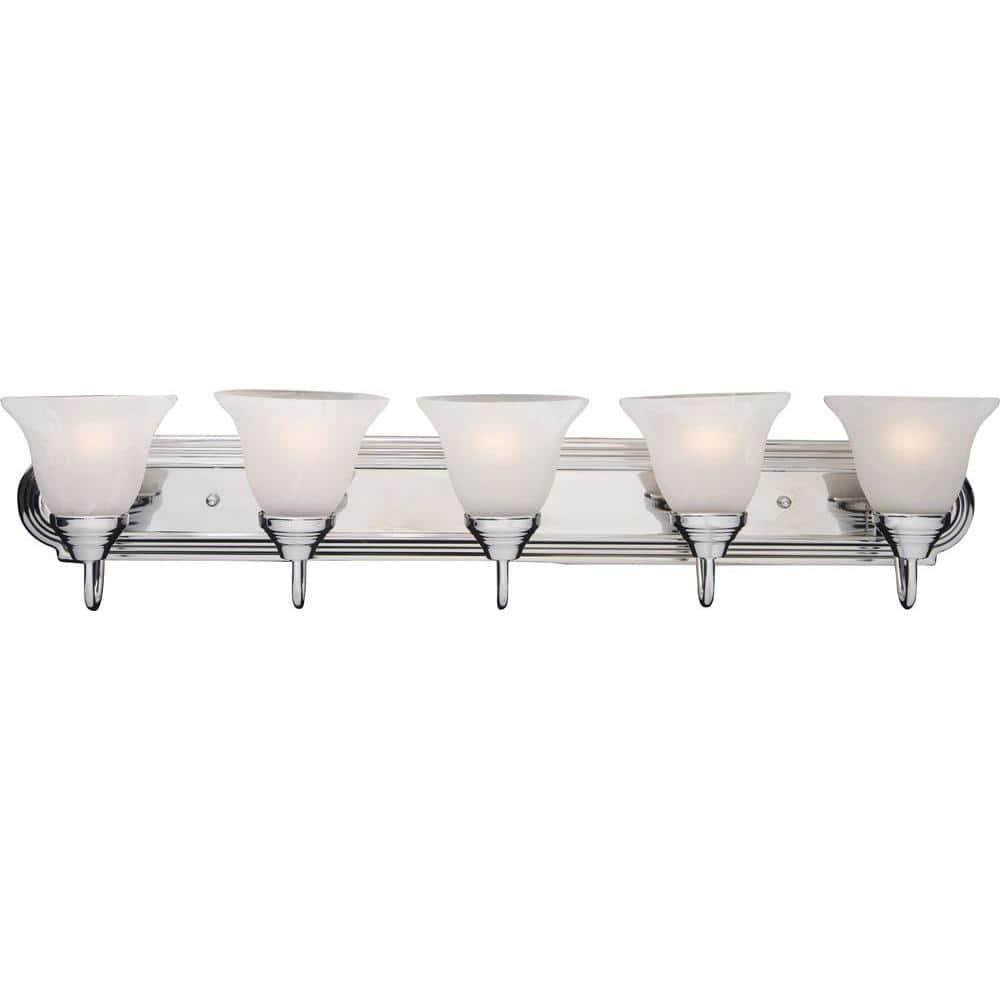 Maxim Lighting Essentials - 801x 5 - Light Vanity in  Polished Chrome