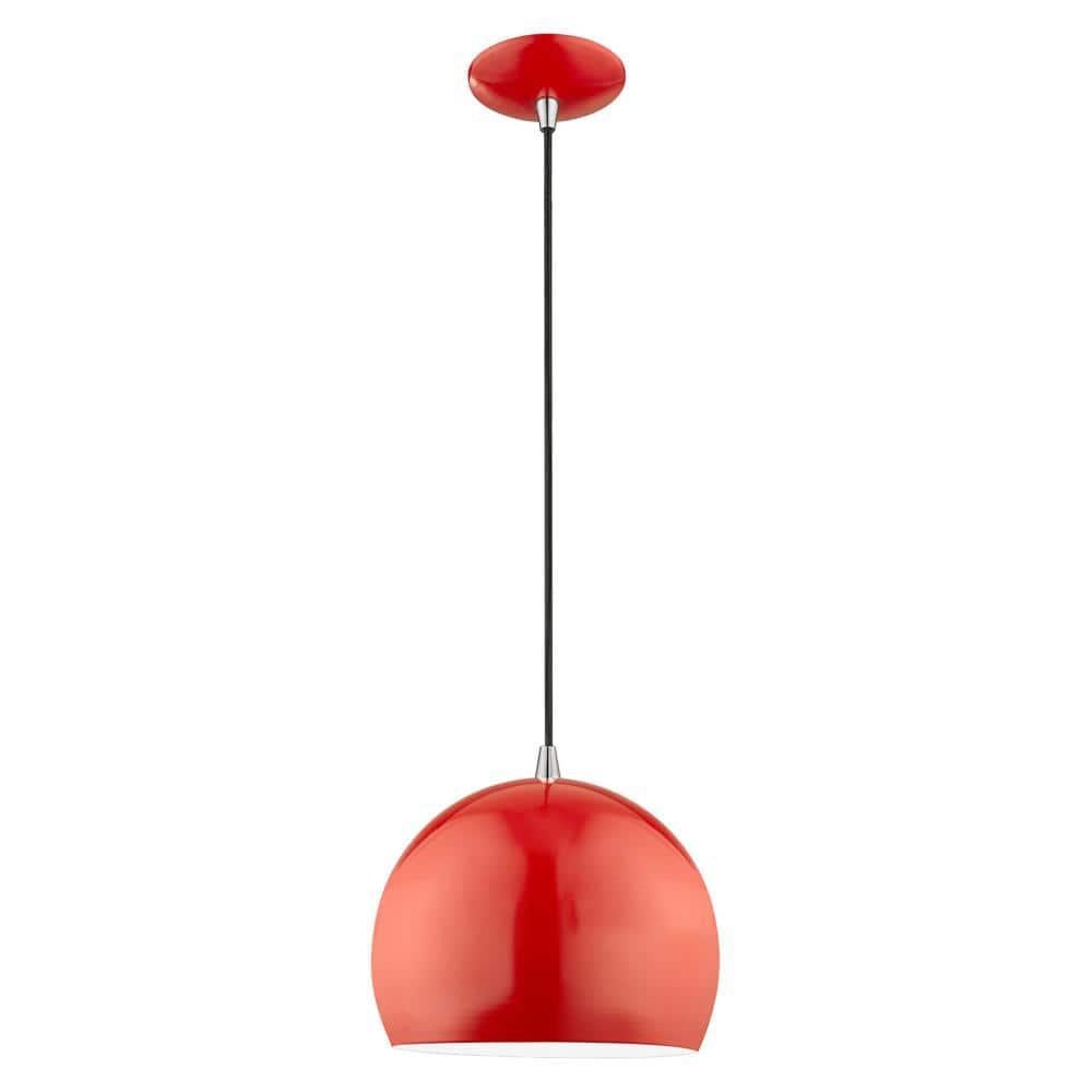 Schultz Single Light Metal Dimmable Pendant
