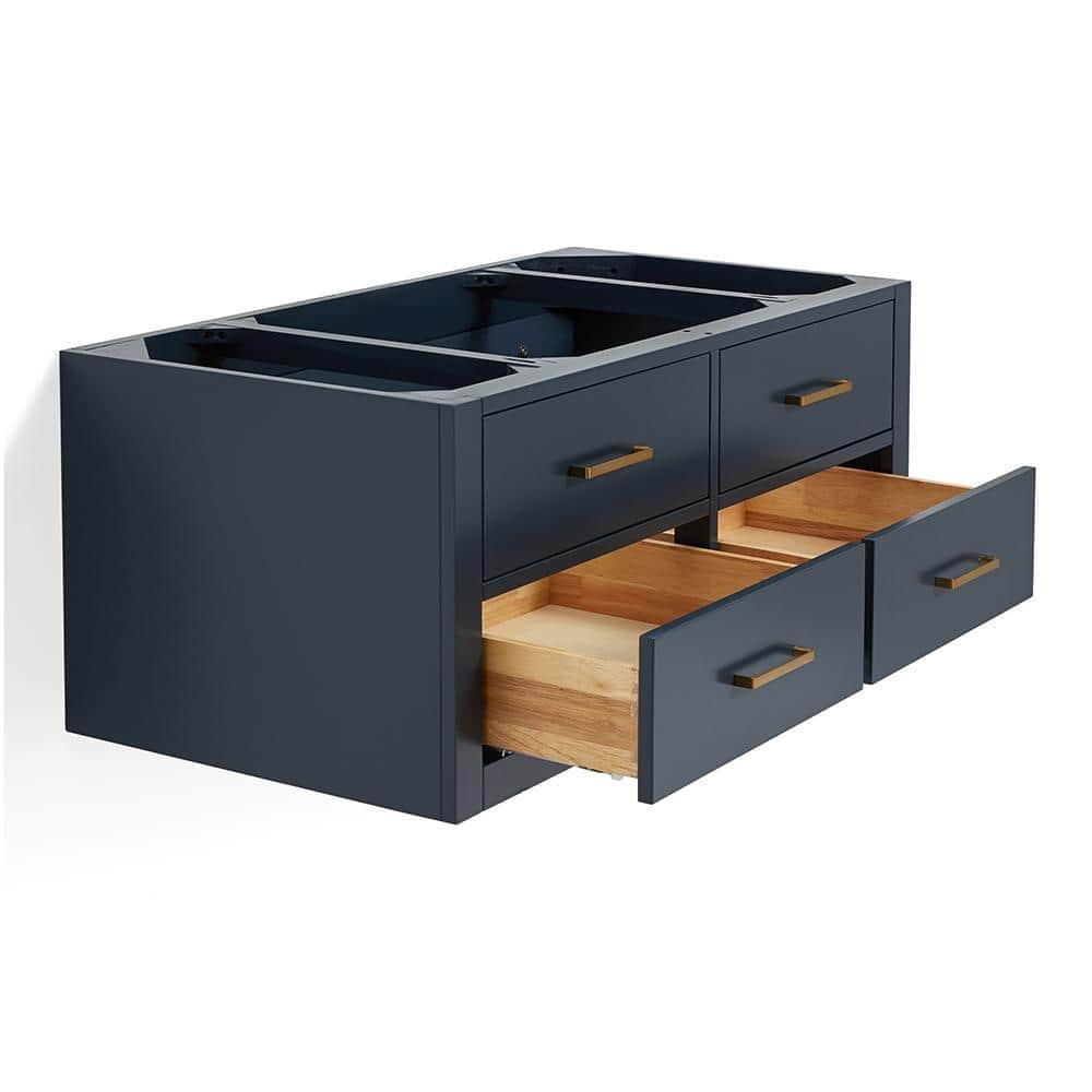 Ariel W042s-Bc Hutton 42" Single Wall Mounted Vanity Cabinet Only - Blue