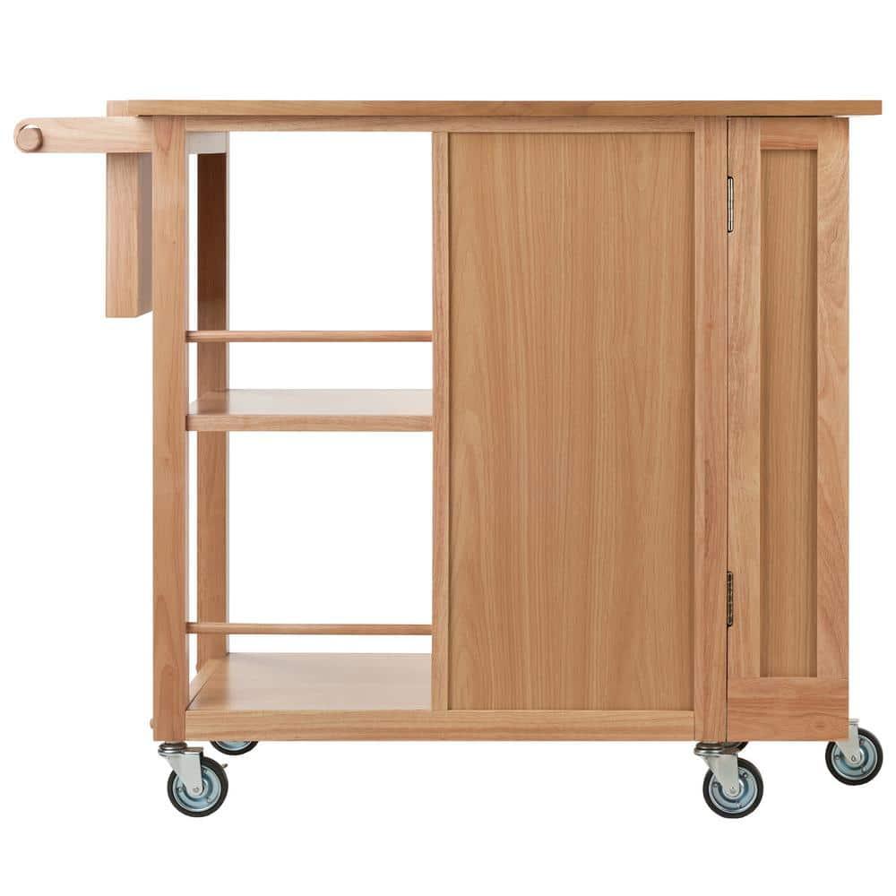 Skyline Decor Douglas 35.63'' H x 42.52'' W Utility Cart with Wheels