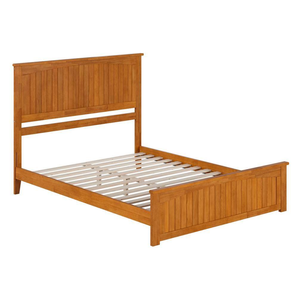 AFI Furnishings Nantucket Low Profile Solid Wood Platform Bed with Matching Footboard