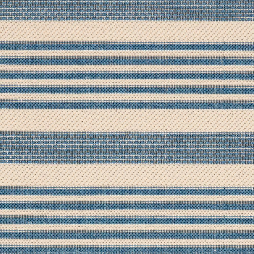 Courtyard CY6062 Power Loomed Indoor/Outdoor Runner Rug - Beige/Blue - 2'3"x12' - Safavieh.