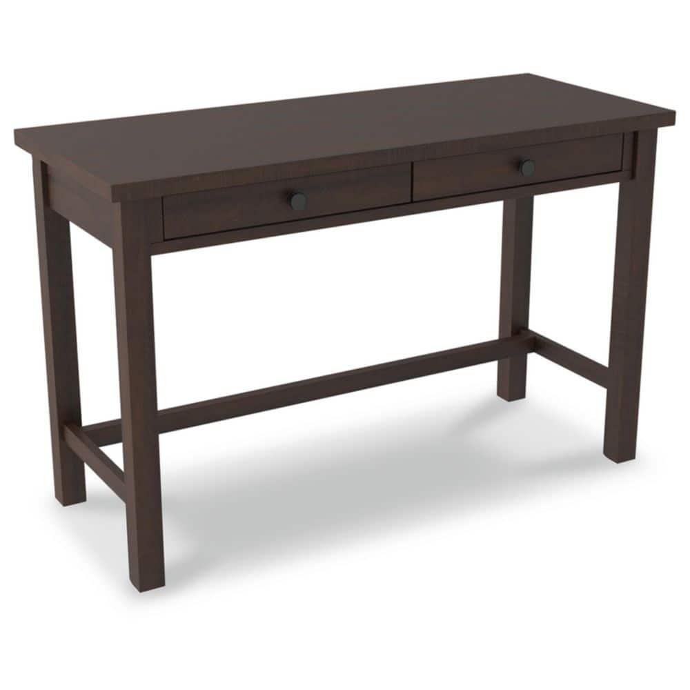 Signature Design by Ashley Casual Camiburg 2 Drawer Home Office Desk, Warm Brown