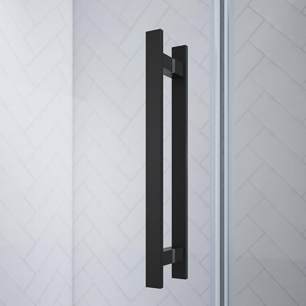 Ove Decors Endless Tampa 54" W x 72" H Corner Frameless Shower Kit, Door, Panel, Base TA1433430