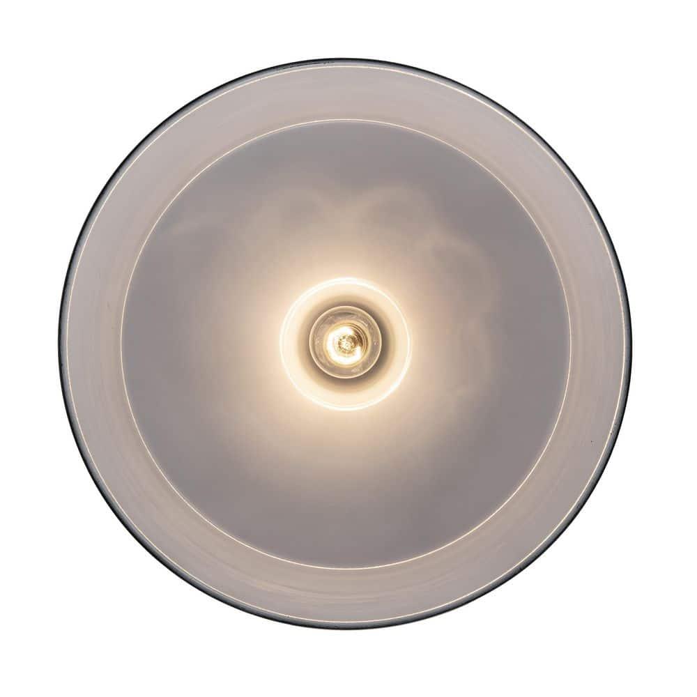 Trans Globe Lighting 1100 Sherman 1 Light 7" Tall Industrial Dome Shaped Indoor Pendant -