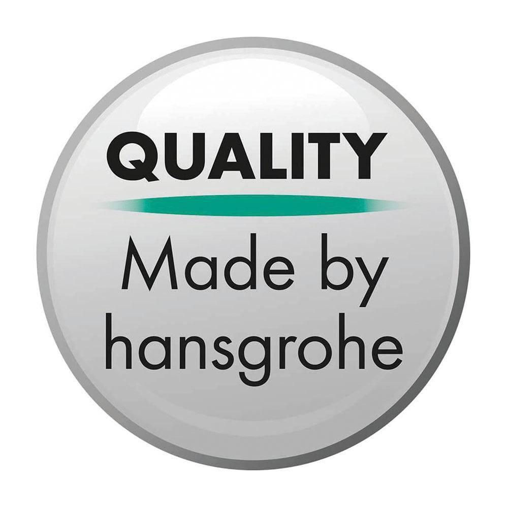 Hansgrohe Metropol Widespread Faucet 110 with Lever Handles and Drain Assembly, 1.2 GPM