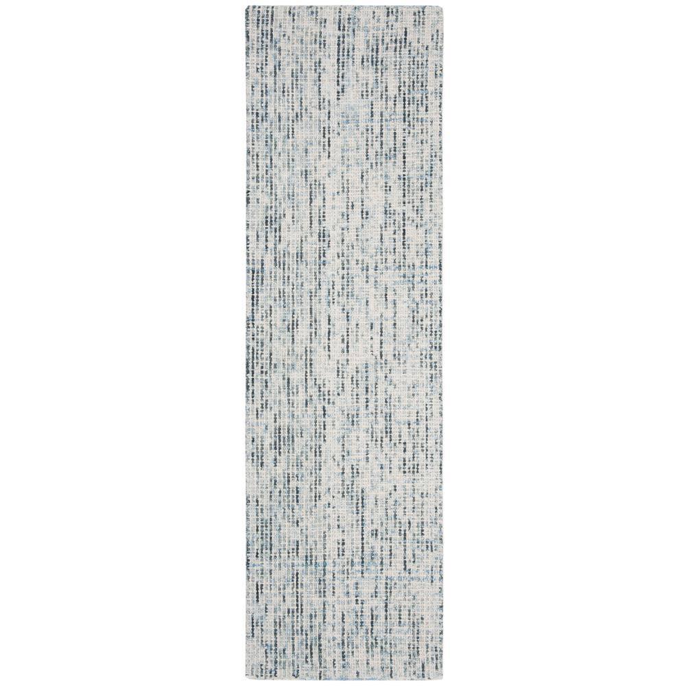 Abstract ABT468 Handmade Indoor Accent Rug - Blue/Charcoal - 2'-3"x4' - Safavieh
