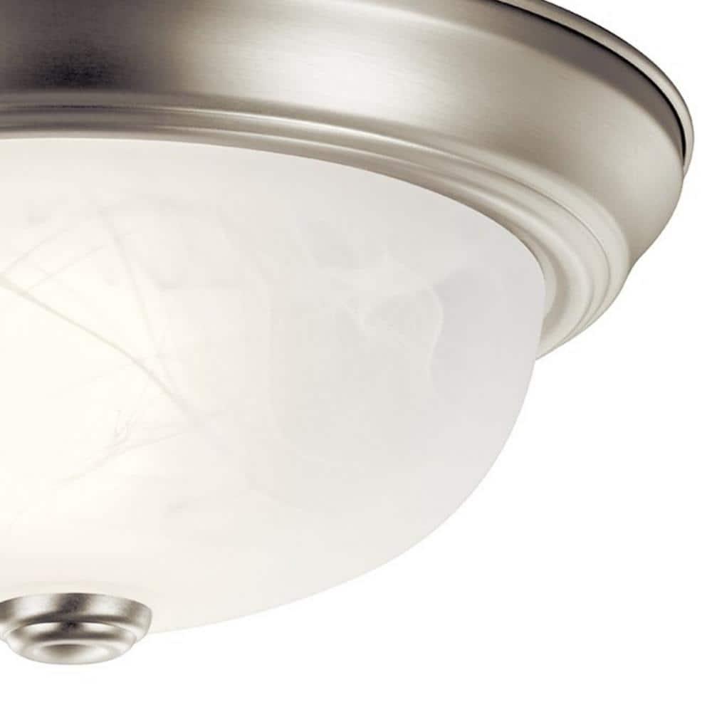 Kichler Lighting 2 - Light Flush Mount in  Brushed Nickel