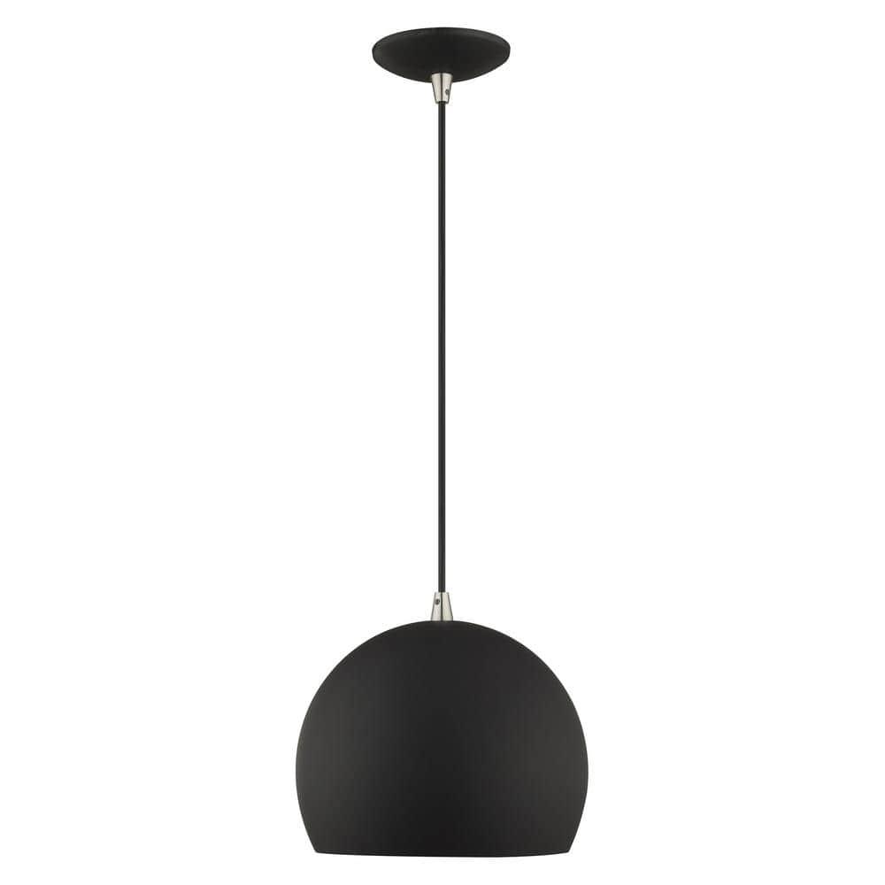 Schultz Single Light Metal Dimmable Pendant