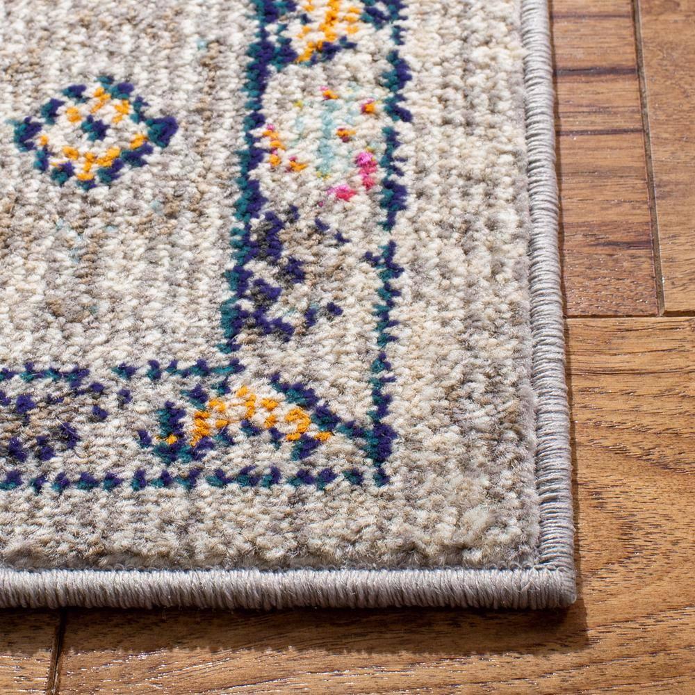 Madison MAD468 Power Loomed Indoor Area Rug - Grey/Blue - 9'x12' - Safavieh