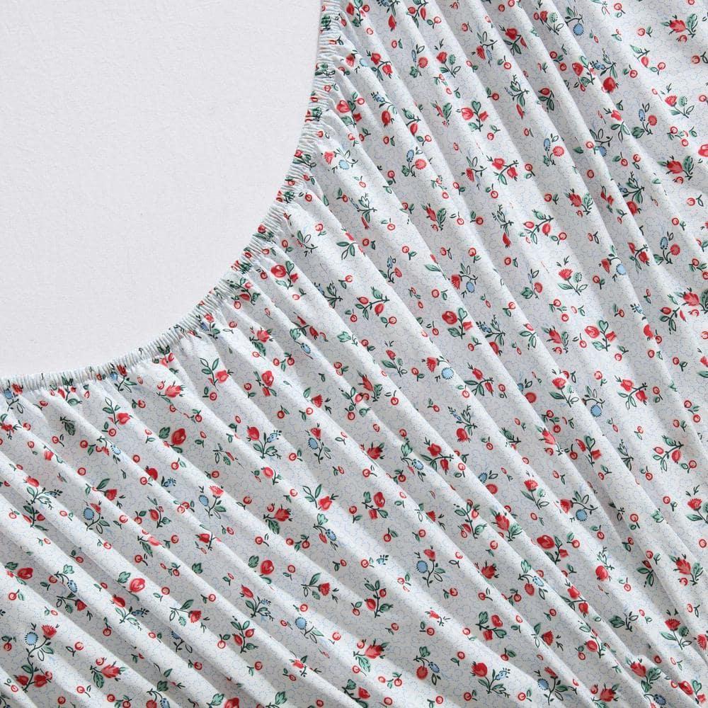Laura Ashley Laura Ashley Printed Cotton Percale Sheet Set