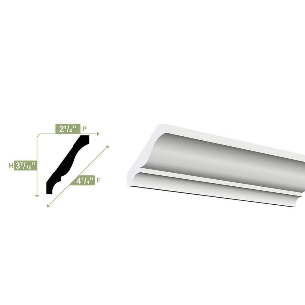 Ekena Millwork Crown Moulding, PVC
