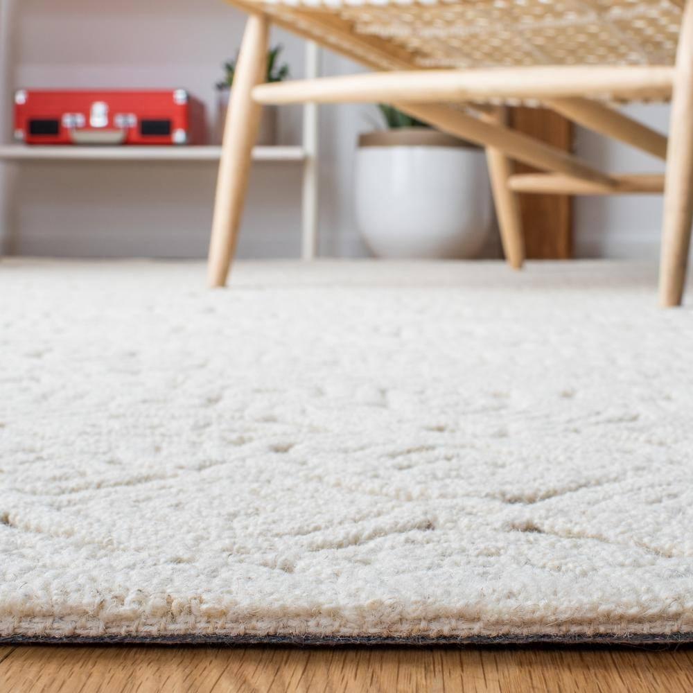 Textural TXT101 Hand Tufted Area Rug - Ivory - 8'x10' - Safavieh.