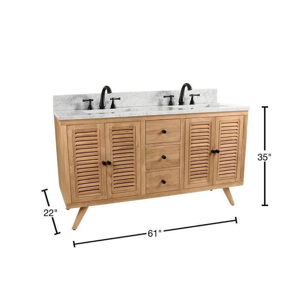 Quentin 60'' Double Bathroom Vanity