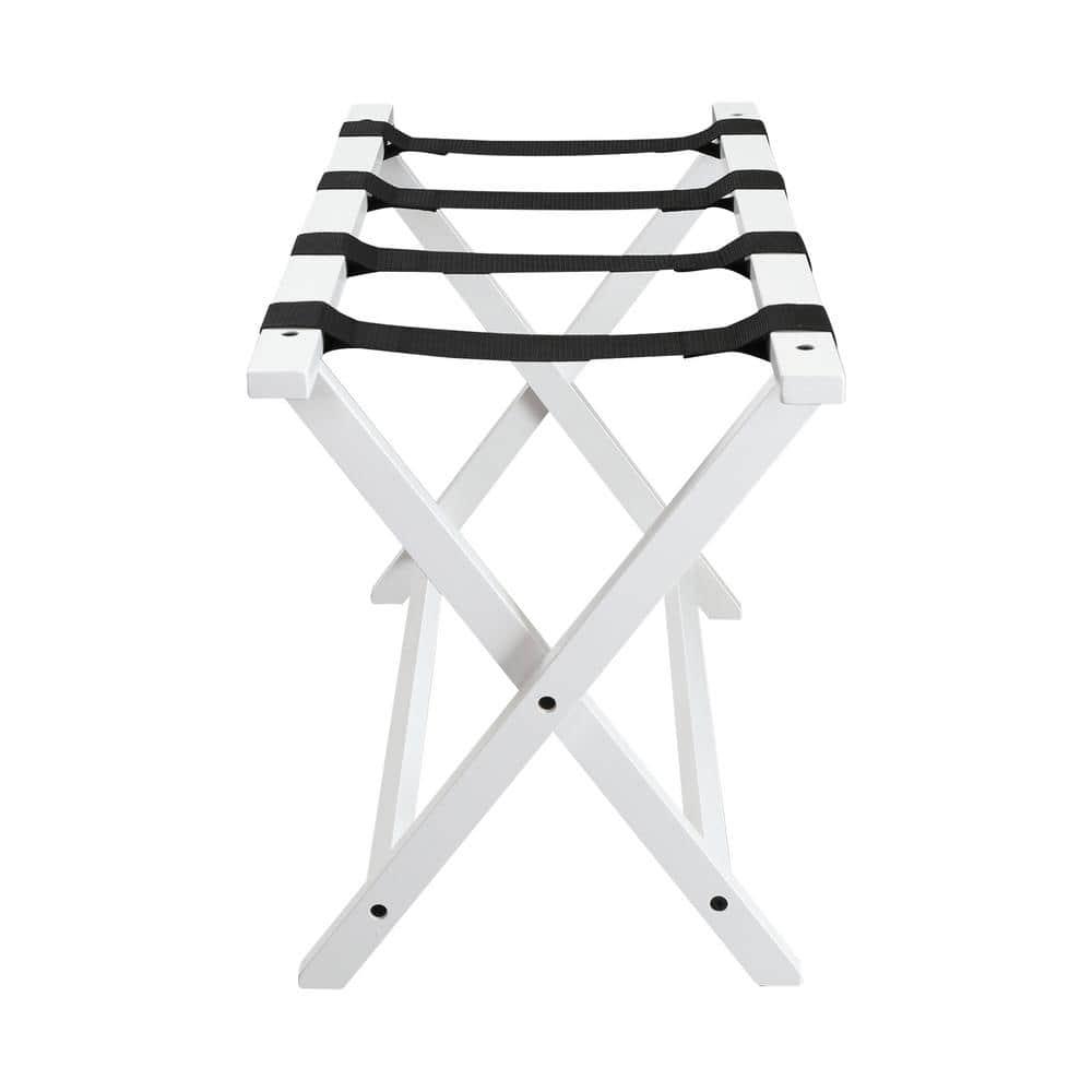 Kiflic Heavy Duty 30" Extra-Wide Luggage Rack,Solid wood Suitcase Stand for Guest Room, Bedroom, Hotel