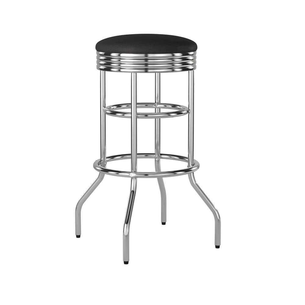 Trinity  30" Swivel Stool, Chrome
