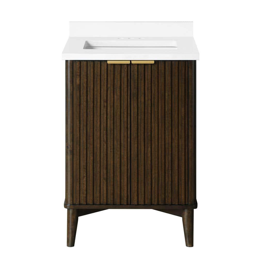 OVE Decors Gabi 36-in Undermount Single Sink Bathroom Vanity with Premium Countertop