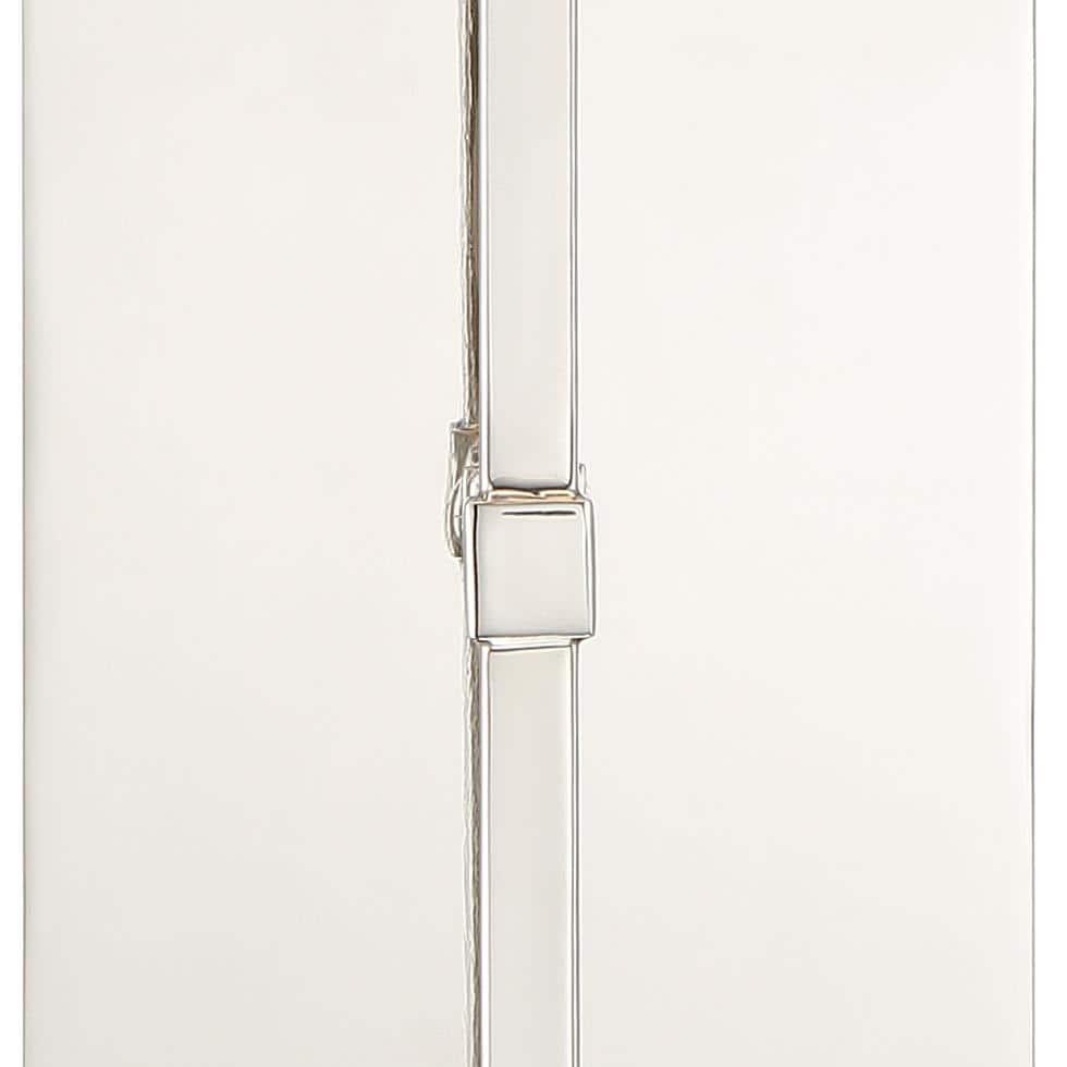 VER-241-PN-Crystorama Lighting-Veronica - One Light Wall Sconce-Polished Nickel Finish