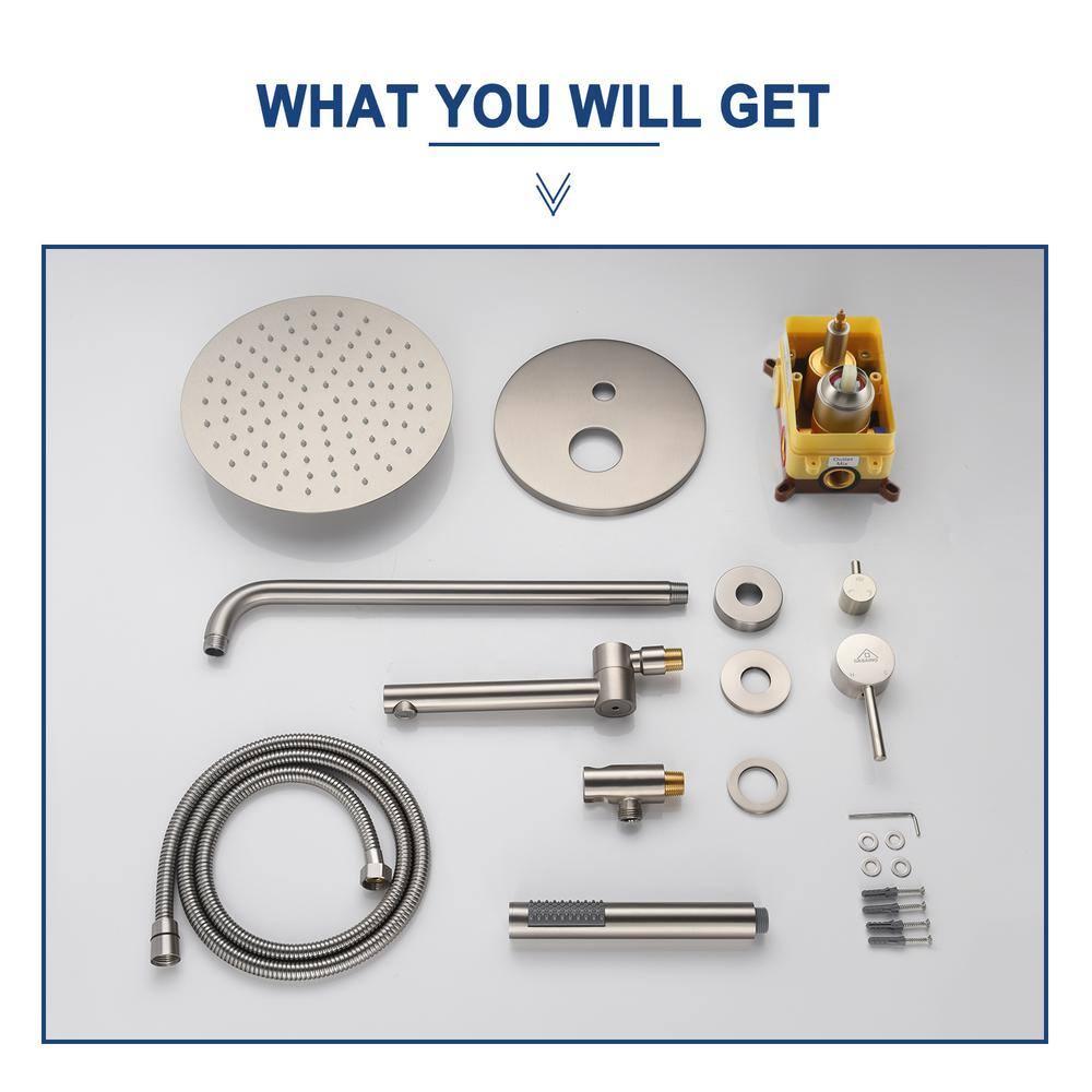 PureEssence Pressure-Balanced (Temperature And Volume) All-In-One Kit with Rough in-Valve