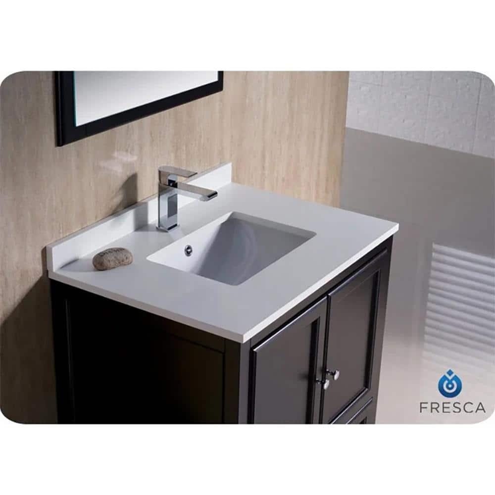 Fresca Oxford 30" Free-Standing Single Sink Bathroom Vanity Base Only