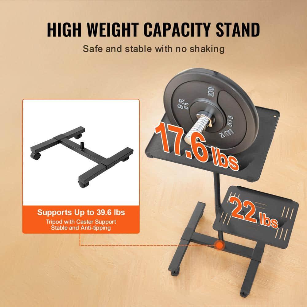 Mount-it Mount-It! Mobile Projector and Laptop Stand with 2 Shelves, Rolling Cart